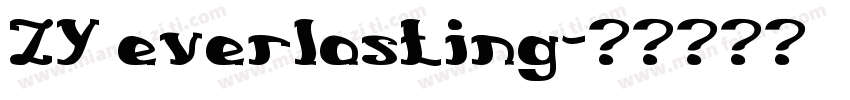 ZY everlasting字体转换
